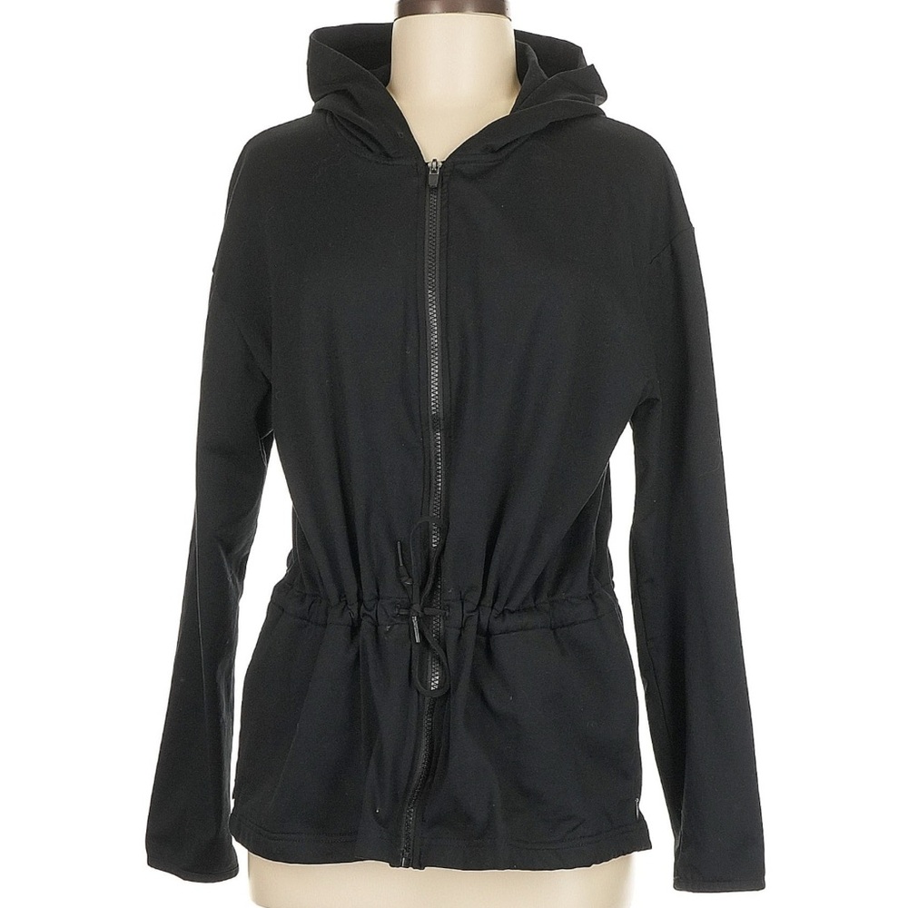 Fabletics Black Hooded Jacket